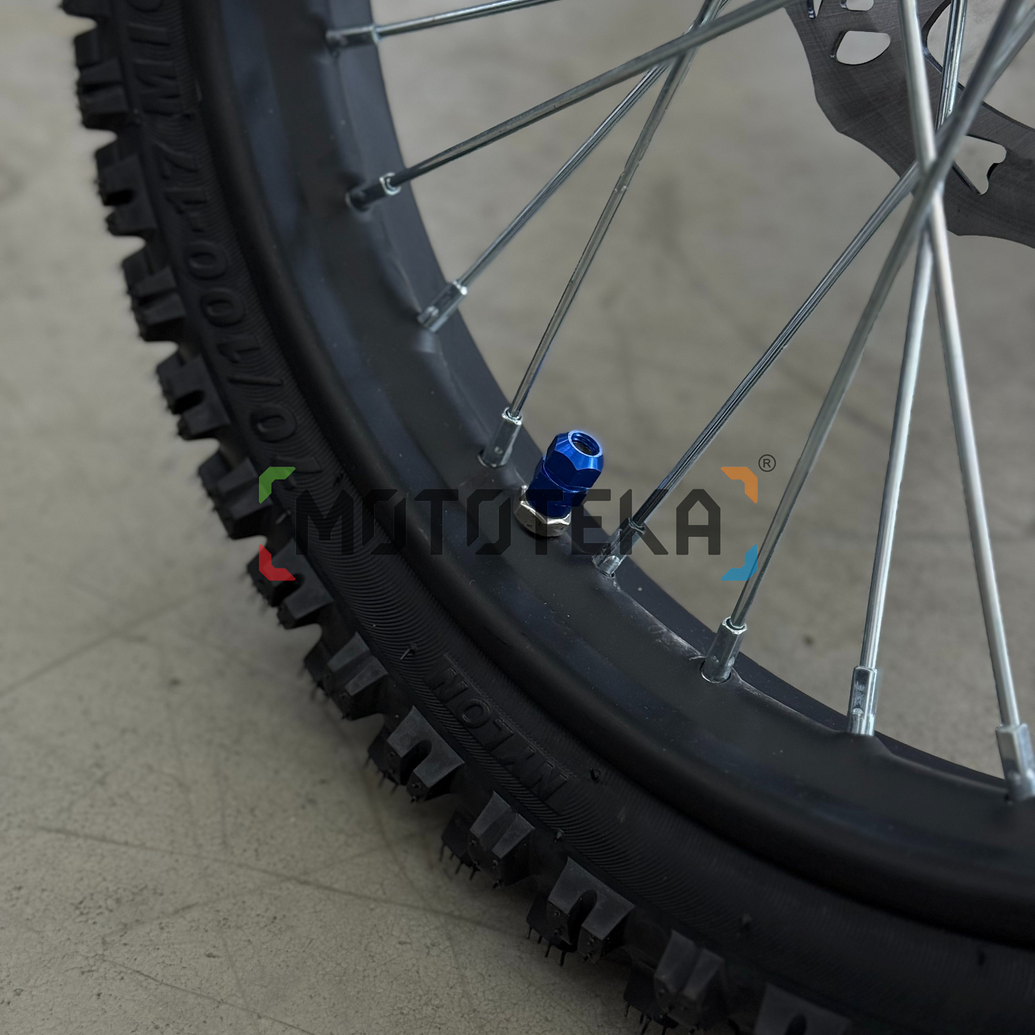 Техника в наличии! Питбайк Upbeat (Апбит) DB125 - 3 HUS03 Blue